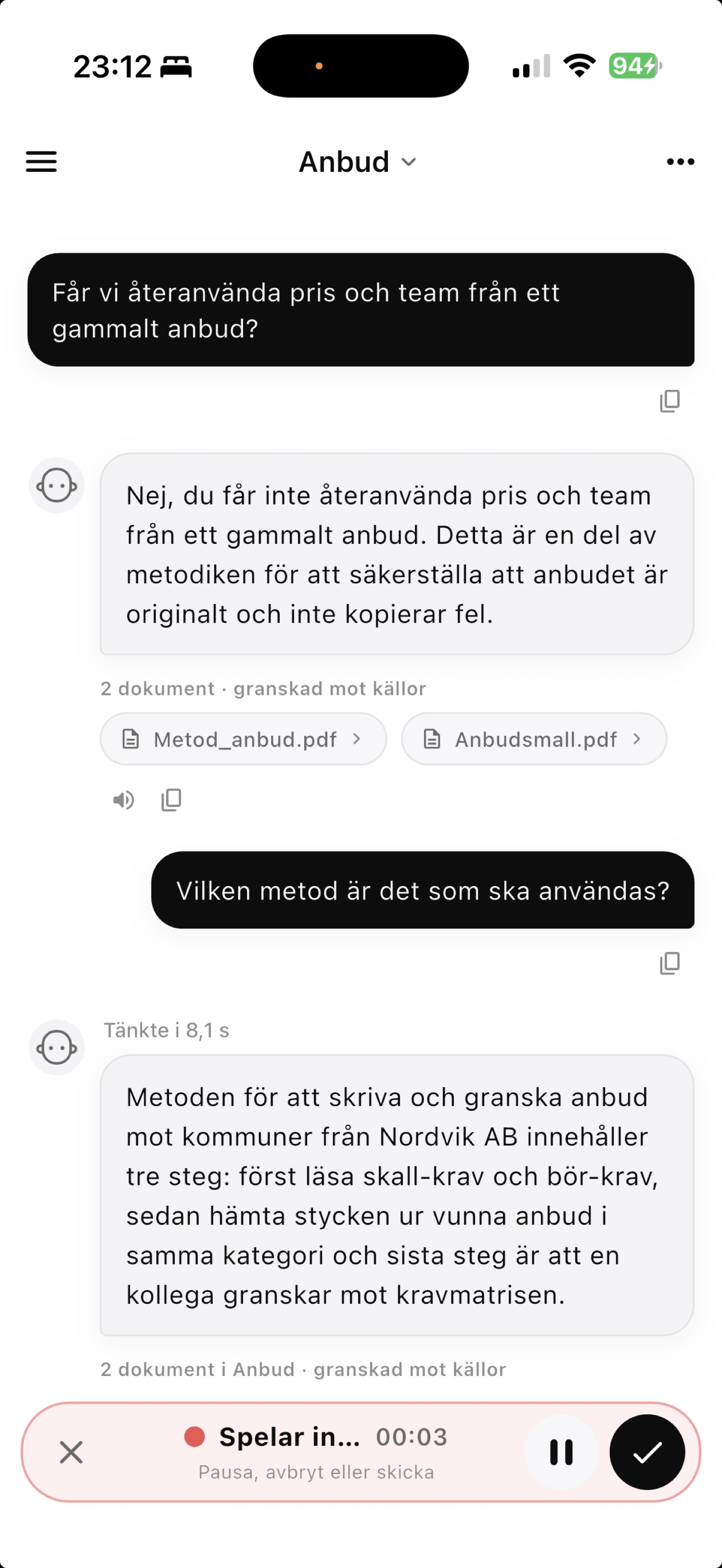 iSearch på iOS och Android